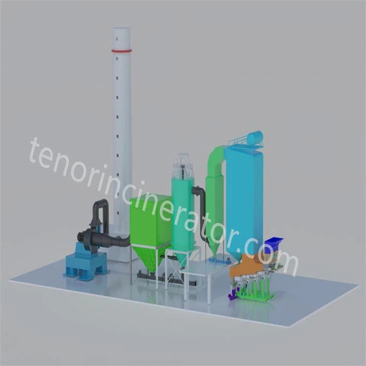 산업용 쓰레기 소각로